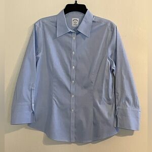 BROOKS BROTHERS cotton tailored shirt sz 10
